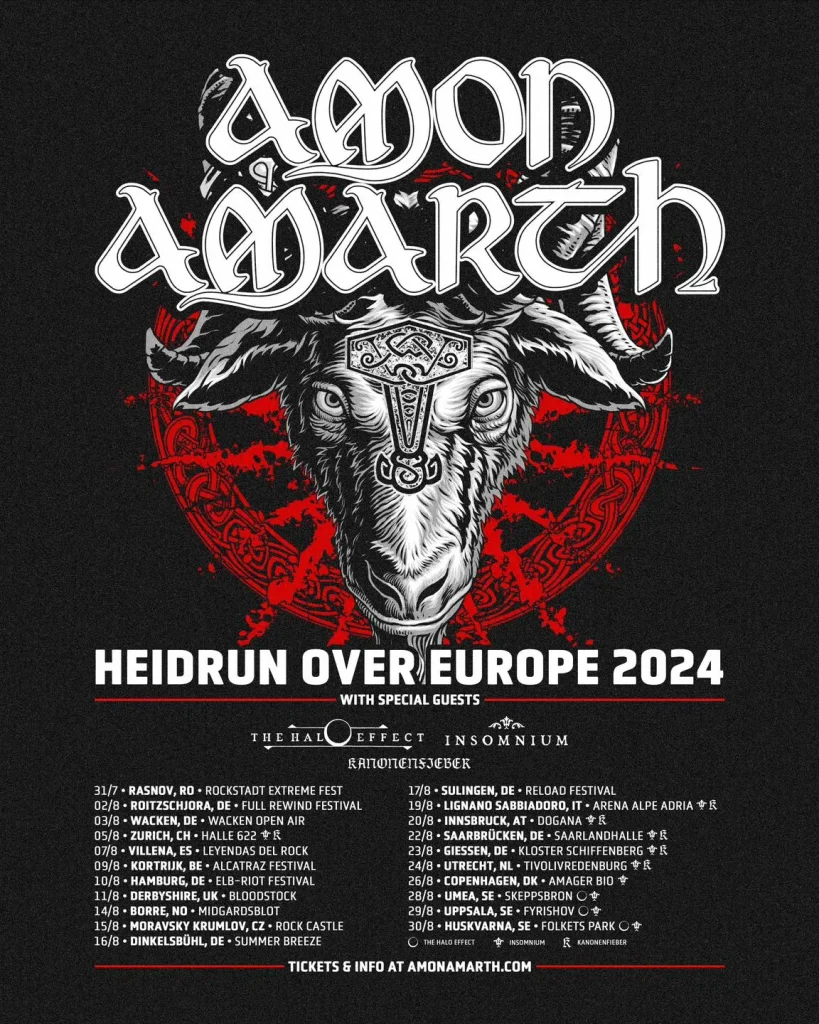 The Halo Effect + Amon Amarth